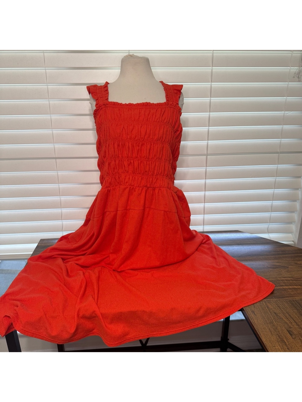 Old Navy Women's Orange Woman's Dress Size 3X
